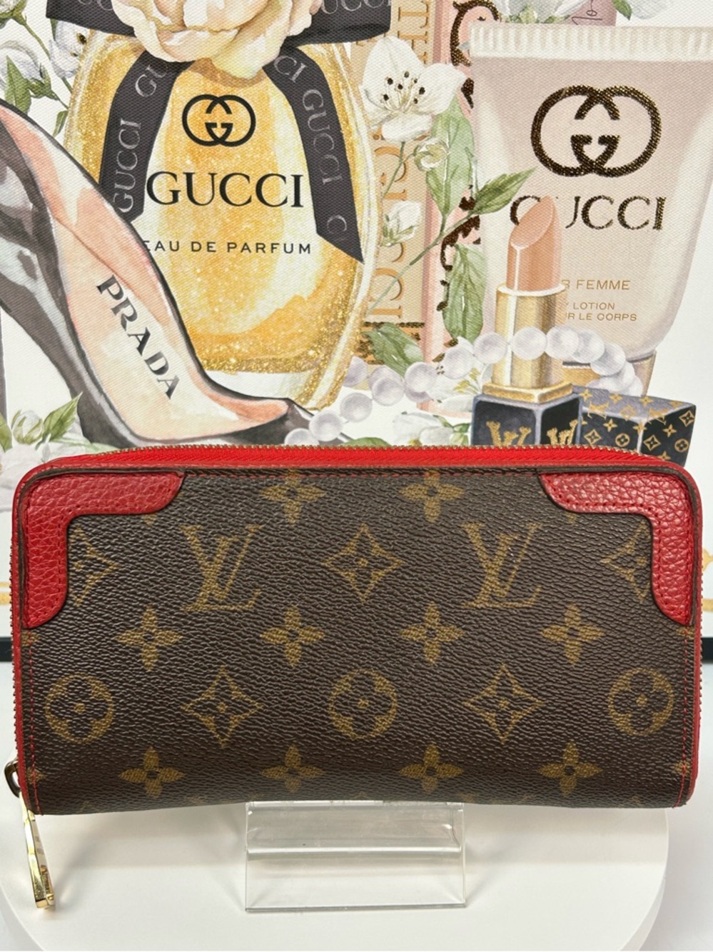 Louis Vuitton Retiro Monogram Zippy Wallet 😍❤️🔥 - Picture 7 of 17